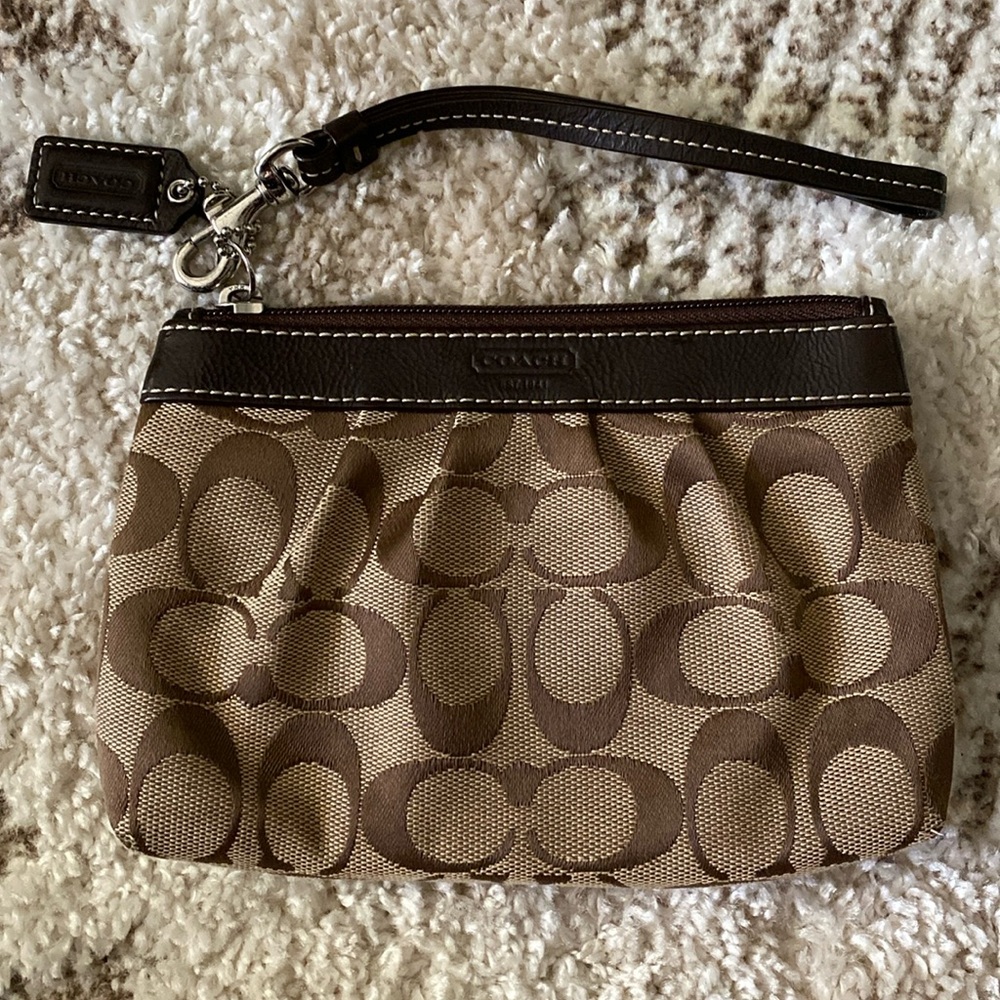 Coach wristlet